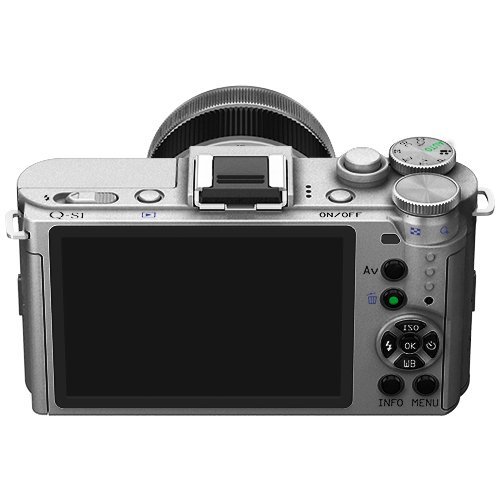 Pentax SLR camera zoom lens kit Bright Silver / Royal Blue 034 order color PENTAX Q-S1 N2