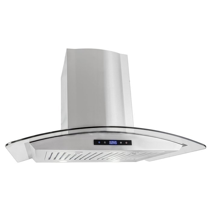 Cosmo COS-668AS750 Cosmo 30" Wall Mount Range Hood with Touch Controls, Stainless Steel N2