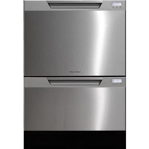 Fisher Paykel DD24DCHTX7 24 Drawer Dishwasher, Built-In Water Softener - Stainless Steel