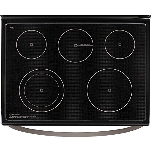 LG LRE3083BD30" Black Stainless Steel Electric Smoothtop Range - Convection