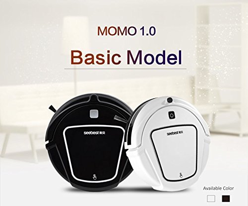 Seebest D720 Intelligent Vacuum Robot Floor Cleaner for Hardwood Flooring and Hard Carpets, White N5