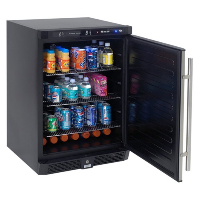 Avanti AR5102SS All Refrigerator, 24"/5.1 cu. ft., Stainless Steel