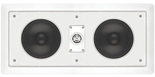 Leviton AEI55 Architectural Edition Powered By JBL Dual 5-Inch Woofer Two-Way In-Wall Center Channel Loudspeaker