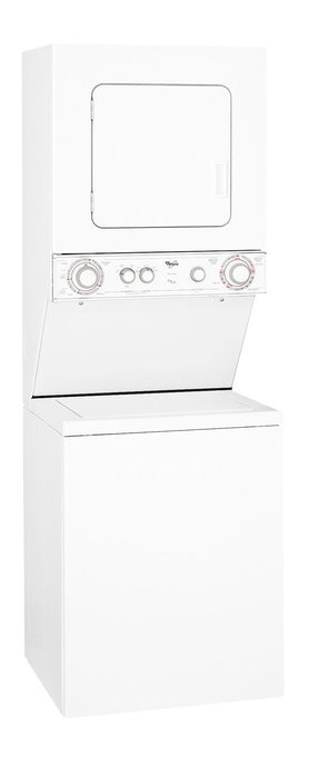 WHIRLPOOL GIDDS-118574 27" Gas Washer/Dryer Combo, White