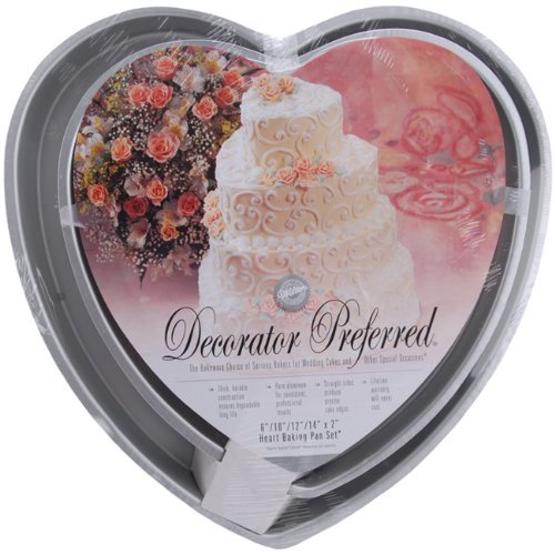 Decorator Preferred Cake Pan Set-6"", 10"", 12"", 14