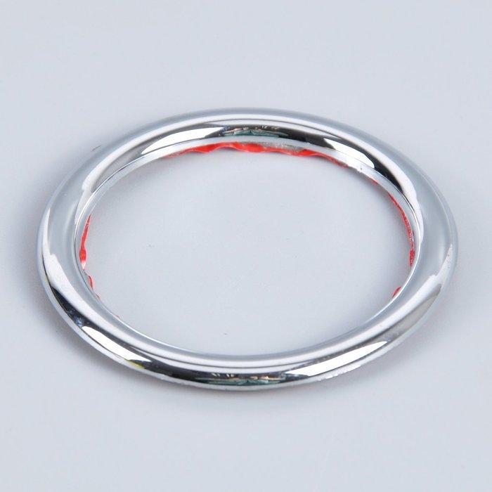 ABS Chrome Audio Speaker Stereo Decorative Ring Cover Loop N2