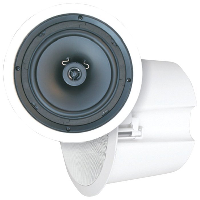 OSD Audio ICE800ST 8-inch 70-Volt 120-Watt Polypropylene In-Ceiling Speaker with Backcan N2