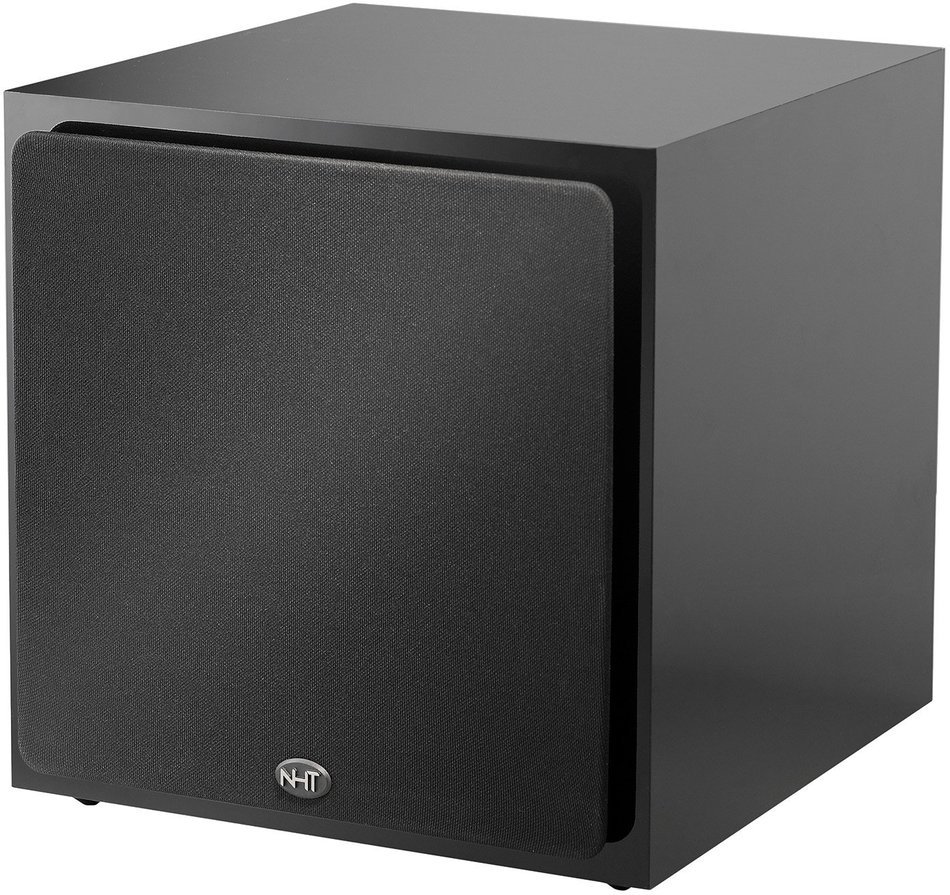 NHT SS-10 10-inch Long Throw Powered Subwoofer, 250 Watts - High Gloss Black Laminate N5