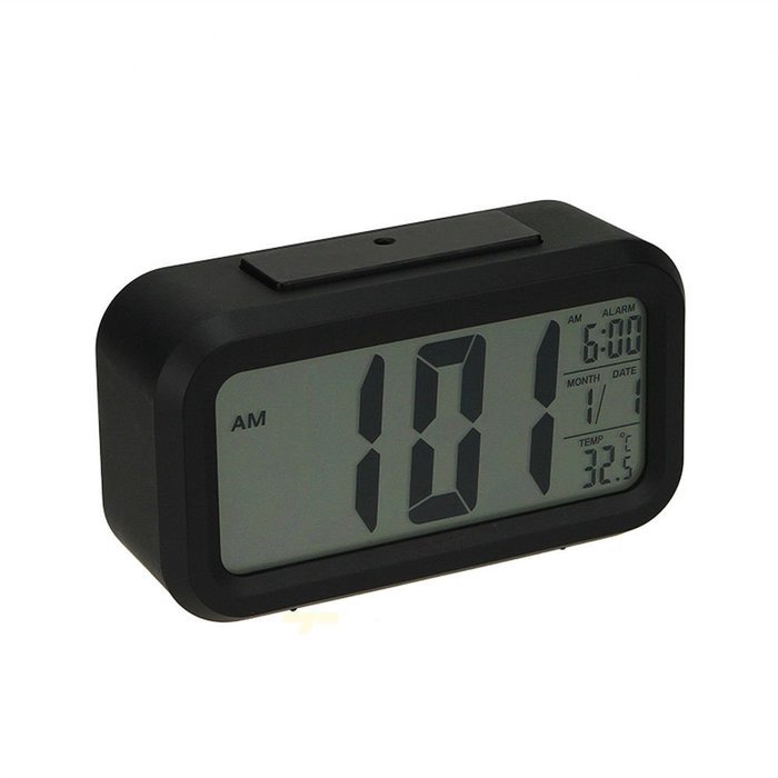2016 Digital Alarm LED Clock Light Control Backlight Time Calendar Thermometer snooze, Novelty LED Alarm Clock... N4