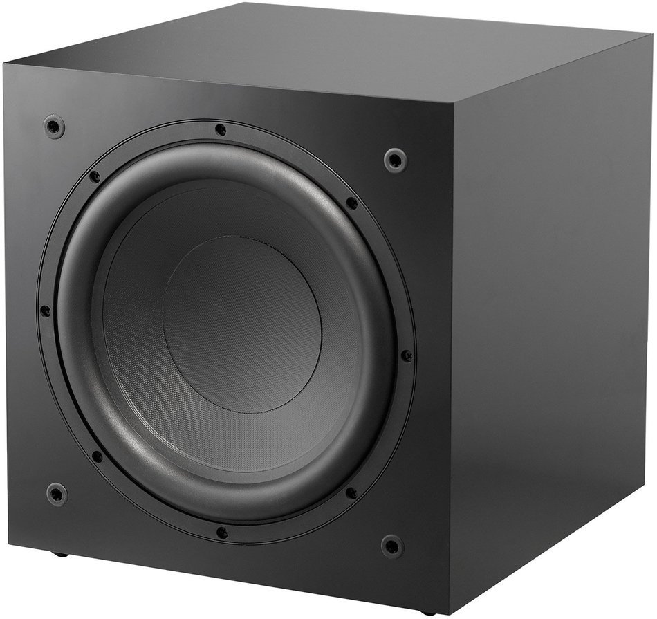 NHT SS-10 10-inch Long Throw Powered Subwoofer, 250 Watts - High Gloss Black Laminate N6