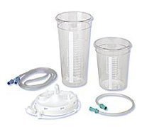 DYND44600A Part# DYND44600A - Canister Suction 800mL Self Seal Filter with Lid/ Tubing LF 12/Ca By Medline Industries...