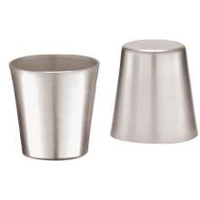 Paderno World Cuisine Aluminum Dariole and Baba Mold, 3 Ounce -- 10 per case.