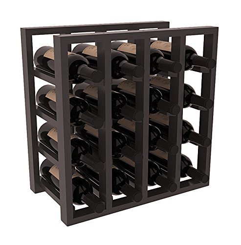 Wine Racks America Ponderosa Pine Lattice Stacking 16 Bottle Cubicle. 13 Stains to Choose From! N2