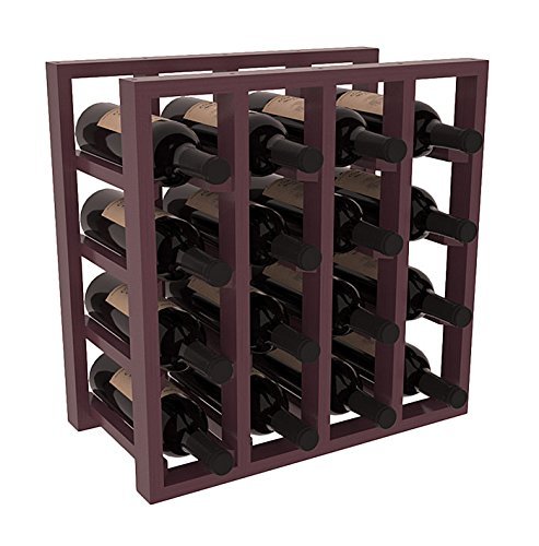 Wine Racks America Ponderosa Pine Lattice Stacking 16 Bottle Cubicle. 13 Stains to Choose From! N3