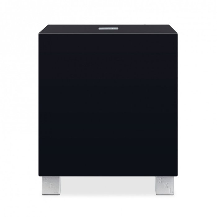 REL Acoustics Home Audiophile T-5i Subwoofer, 8 inch, Arrow&trade; wireless port, Gloss Black N3