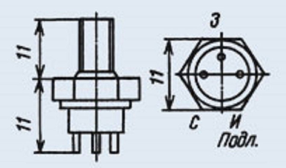 Transistors silicon KP903A (2P903A) USSR 1 pcs N3