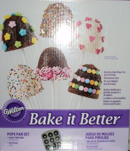 Wilton Bake It Better Cake Pops Pan Kit