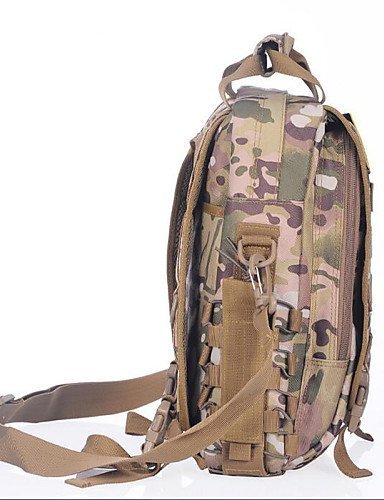 SB@Camouflage Multifunctional Nylon Backpack for Hunting/Fishing/Camping Hiking , orange N3