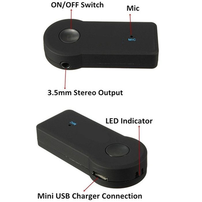Soogo Wireless TS-BT35A08 Bluetooth Stereo Audio Receiver for PSP Table PC Car A2DP Bluetooth Streaming Car Audio... N3