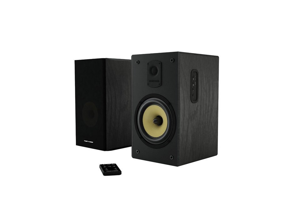 Thonet and Vander Kugel 2.0 700 Watts Wood Bookshelf Speakers with Bluetooth Compatibility Plus Wireless Remote... N3
