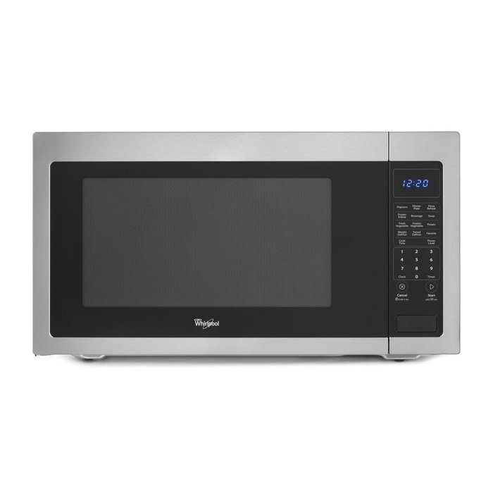 Whirlpool WMC50522AS 2.2 Cu. Ft. Stainless Steel Countertop Microwave