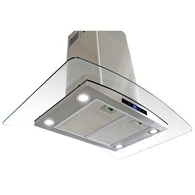 Golden Vantage 29.5'' 400 CFM Convertible Island Range Hood N5