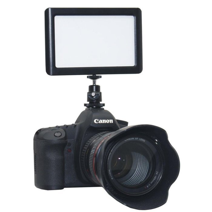 POTO Photography Camera Ultra Thin Slim PAD200 Video Light LED Panel N4