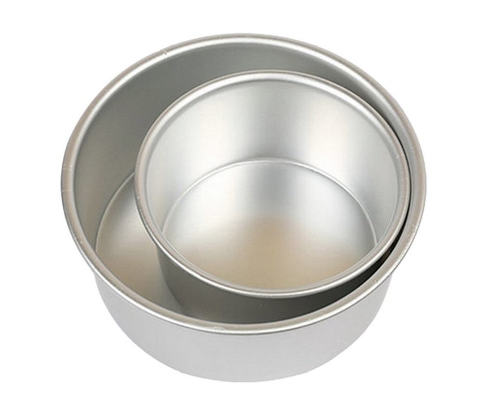 EOZY Aluminum Alloy Bakeware Round Mousse Cake Pan 8-inches N7