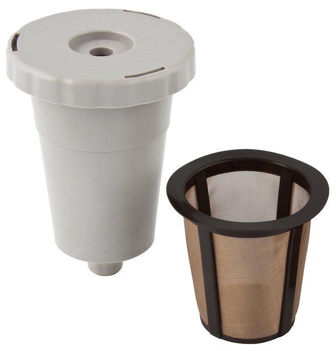 Gold Tone 1-Cup Reusable K-Cup Style Coffee Filter Starter Pack N2