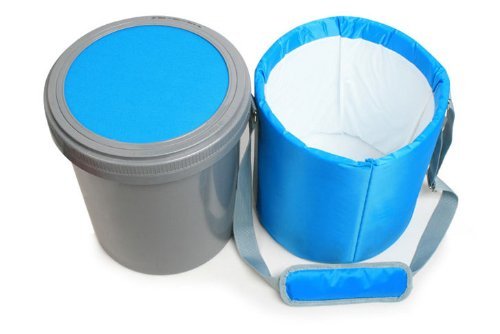 Ice Bucket / Plastic Barrel 30*30*36Cm Blue N4