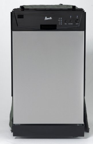 Avanti DW18D3SE Built In Dishwasher, 18", Stainless Steel