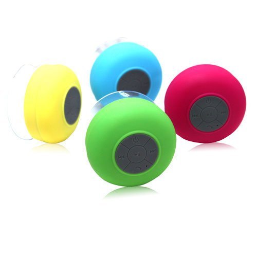 SnowW&reg; HD Water Resistant Wireless Bluetooth 3.0 Shower Speaker(Green)