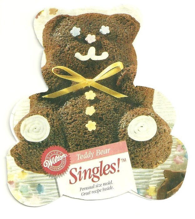 Wilton Teddy Bear Singles Mold Cake Pan (2105-1109)