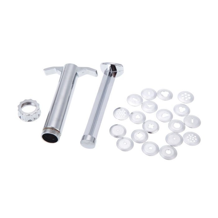 TOOGOO(R) Mini Sugar Paste Extruder Stainless Steel with 18 Tips Sugar Craft Fondant Cake Decorating Tool Compact... N5