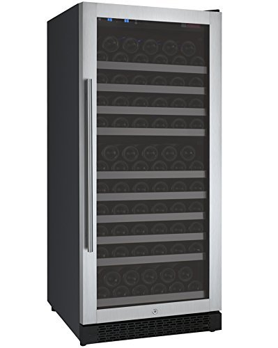 FlexCount Series 128 Bottle Single Zone Freestanding Wine Refrigerator N6