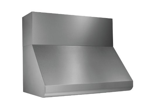 Broan E6036SS Wall-Mount Internal Blower Range Hood, 36-Inch 600 CFM, Stainless Steel N2