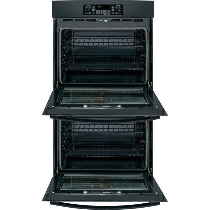 GE JT3500DFBB 30" Black Electric Double Wall Oven N3