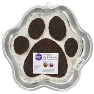 Paw Print Cake Pan