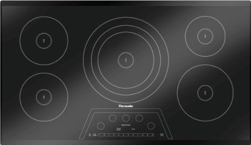 Thermador CIT365KBB 36 in. Induction Cooktop, Black, Frameless