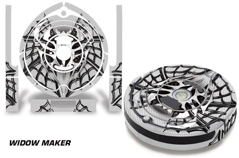 Vinyl Skin Decal Wrap For iRobot Roomba 650/655 Vacuum Stickers Accessory Kit WIDOW MAKER