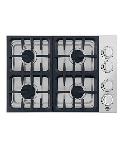 DCS CDV304N 30" Stainless Steel Gas Sealed Burner Cooktop - Downdraft N3