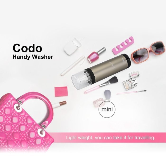 Haier Codo Handy Washer-Battery-Operated Portable Mini Washing Machine ,Stain Removal Handheld Laundry Stick for... N8
