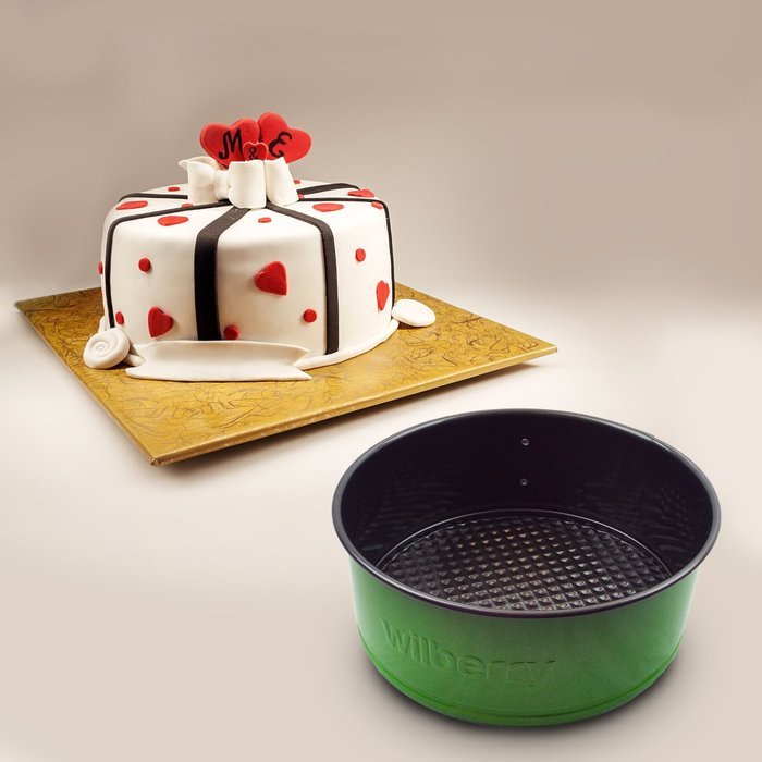 Springform Pans Set of 3 | Two Round & One Heart-Shaped Cheesecake Pans | Leak Resistant & Top Rack Dishwasher... N7
