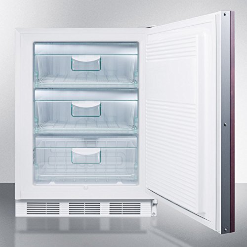 Summit VT65ML7BIIFADA 24" Commercially Approved ADA Compliant Compact Freezer with 3.5 cu. ft. Capacity Fully... N2