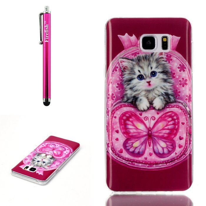 Galaxy S3 Case, Firefish [Clear Drop Protection] [Shock Absorbent] Stylish Elegant Flexible TPU Soft Back Case... N55