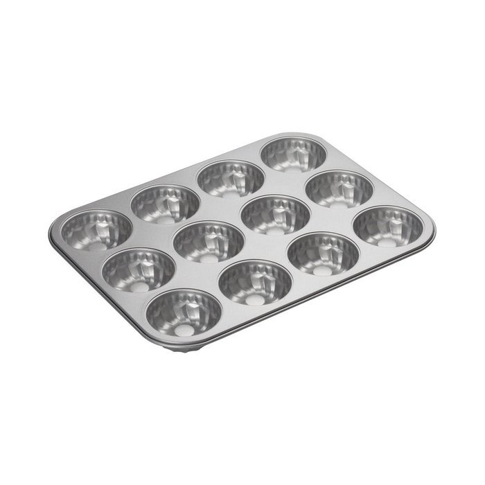 FortheChef's 12 Cup Fluted Cake Pan