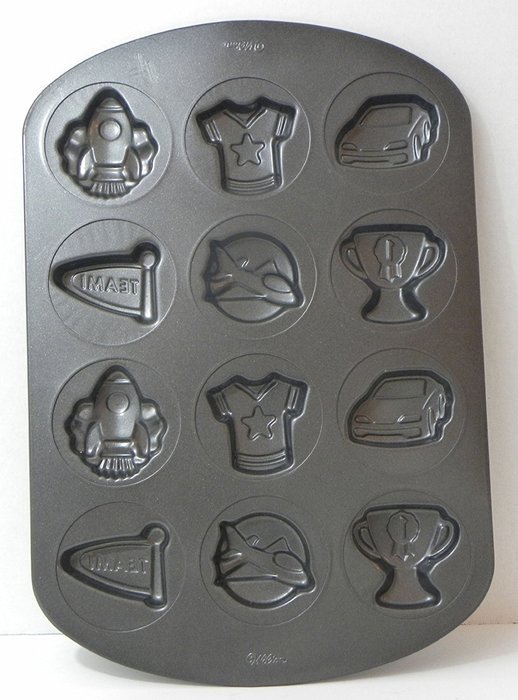 Wilton Boys Party Mini Shaped Pan N2