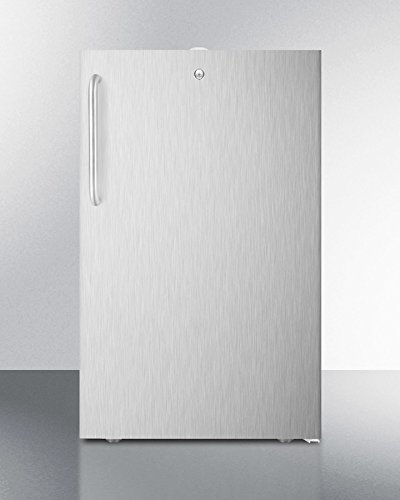 Summit FS408BL7CSSADA: Commercially listed ADA Compliant 20" wide built-in undercounter all-freezer, -20(degree... N3