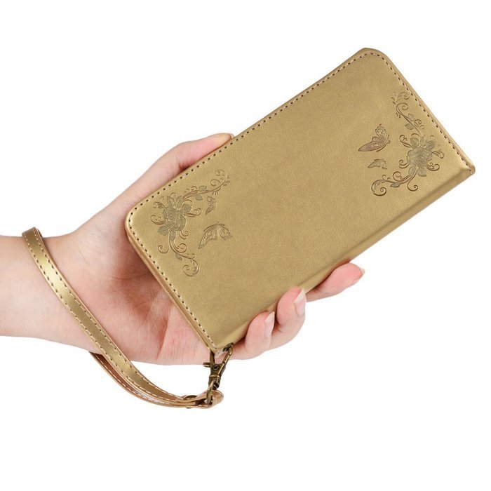 S7 Case,Samsung Galaxy S7 Case - Wallet Embossed Flowers Smart Magnetic Close High Quality Premuim PU Leather... N27