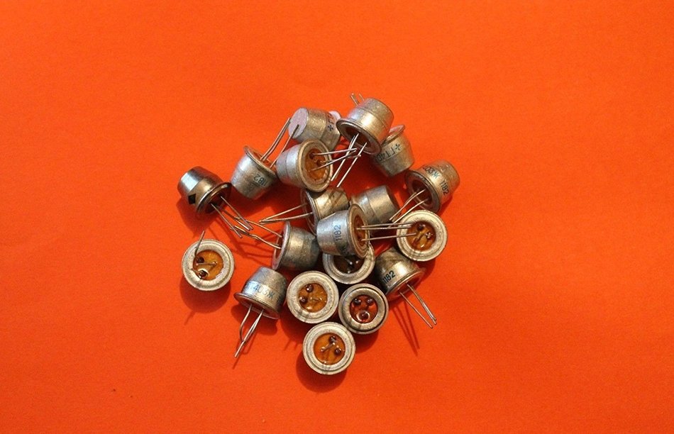 Transistors Germanium GT403J (1T403J) analogue 2CY17, 2SB105, 2SB106 USSR 20 pcs N2